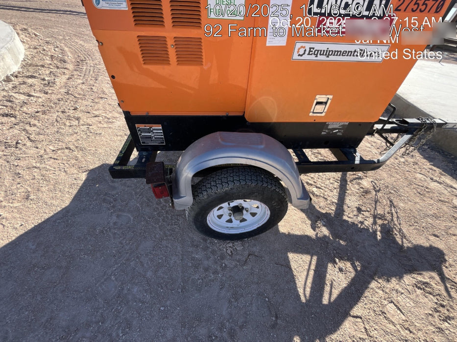 2022 Lincoln Electric LE400 Kubota V1505, Trlr, Cable Rack, Light Kit, ES Decals, T3