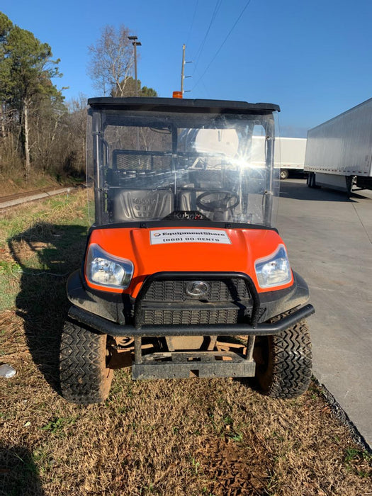 Kubota RTV-X1140W-H 4WD, LED Strobe, Windshield Acrylic Clear, Plastic Canopy, Wire Harness Kit, Backup Alarm