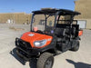 2021 Kubota RTV-X1140W-H Plastic Canopy, Windshield Acrylic Clear, LED Strobe Light, Wire Harness Kit, Back up Alarm