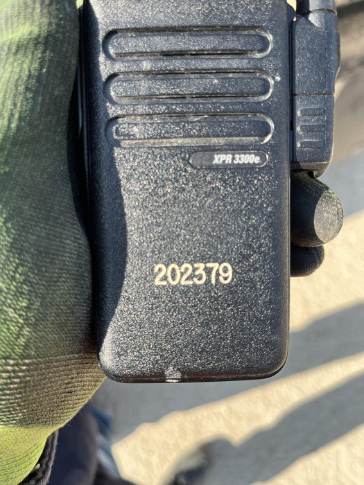 2022 MOTOROLA XPR3300E