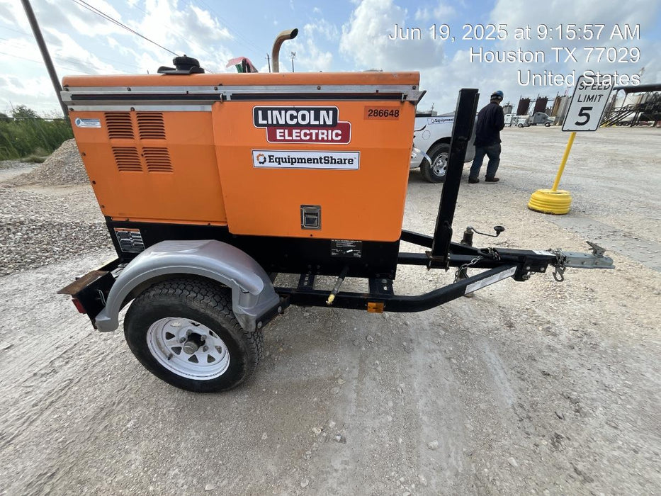 2022 Lincoln Electric LE400 Kubota V1505, Trlr, Cable Rack, Light Kit, ES Decals, T3