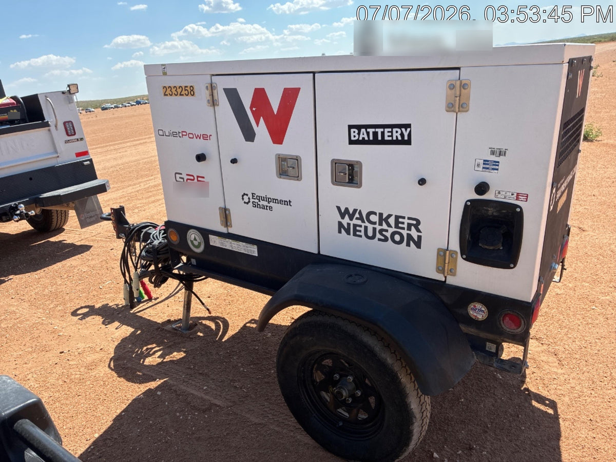 2022 WACKER NEUSON G25