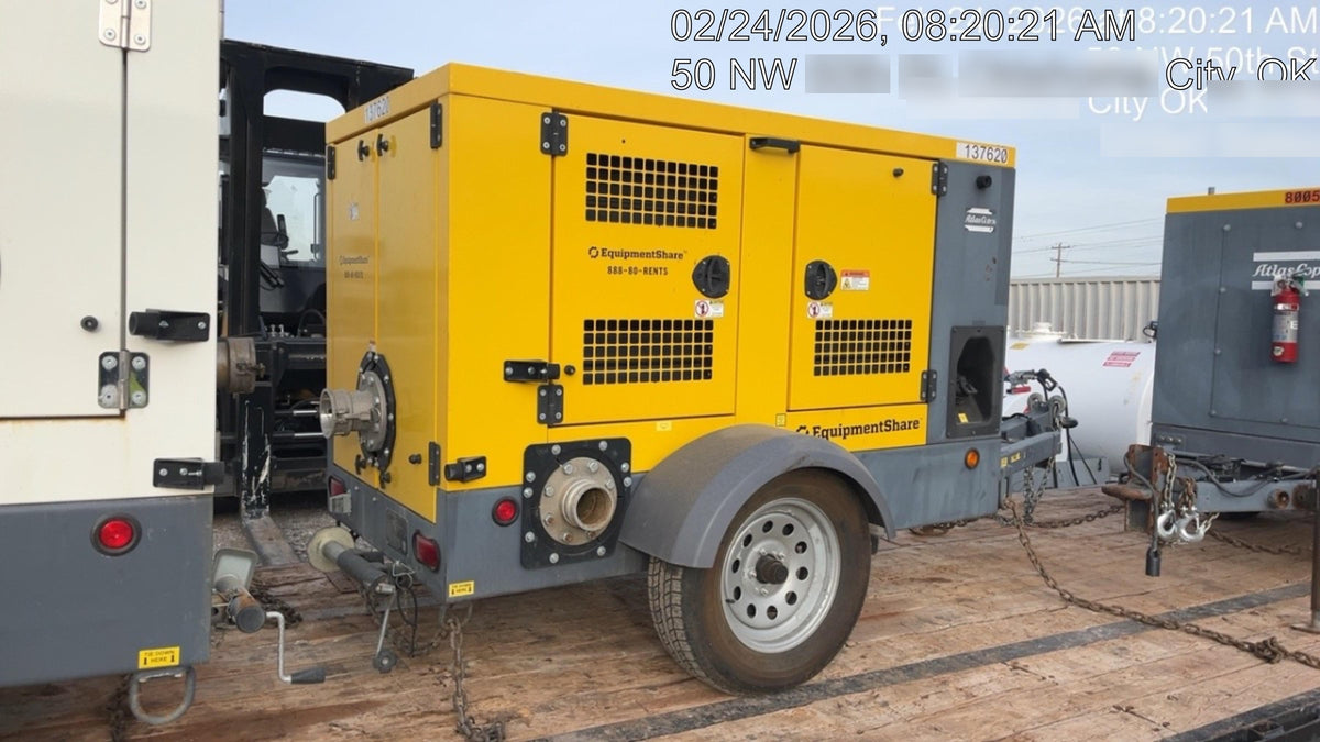 2021 ATLAS COPCO PAS 100 HF CS Enclosed