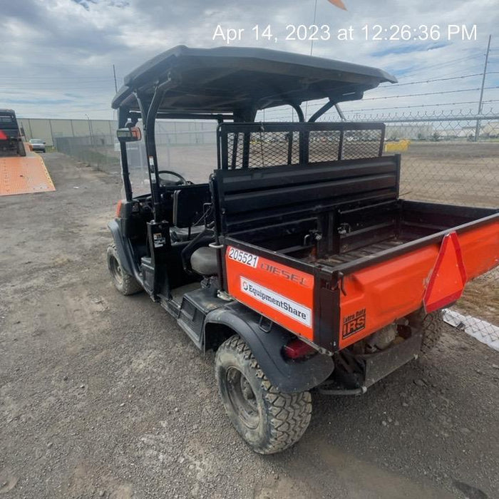2022 Kubota RTV-X1140W-H Plastic Canopy, Windshield Acrylic Clear, LED Strobe Light, Wire Harness Kit, Back up Alarm