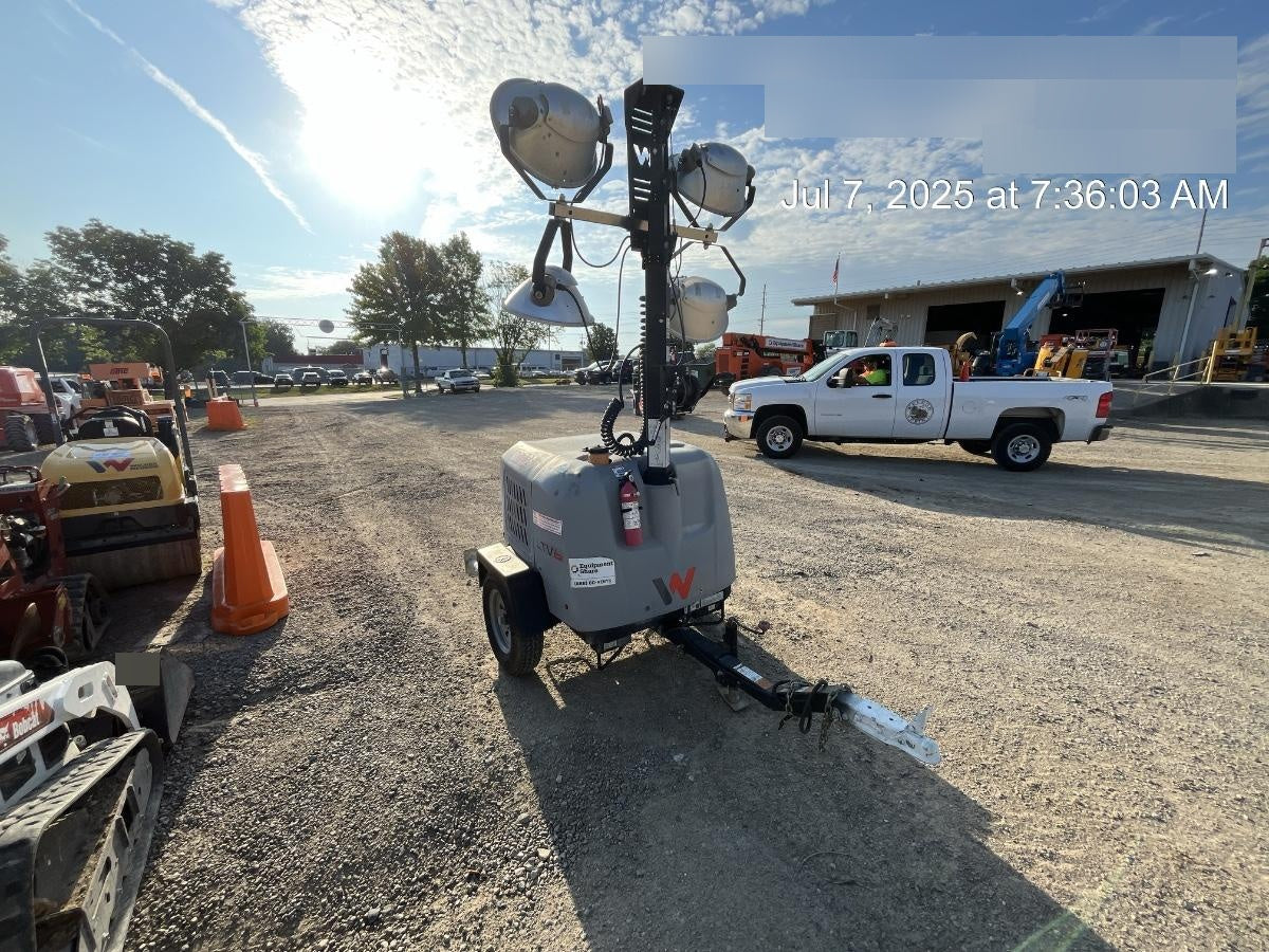 2019 Wacker Neuson LTV6L-MH Wacker Neuson LTV6L Mobile Light Tower w/Fuel Level Sensor Installed