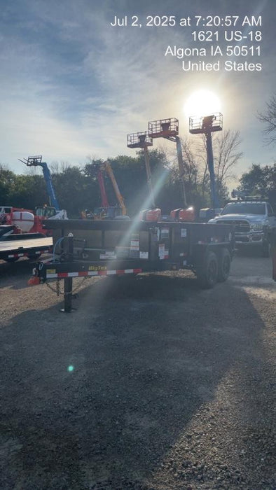 2025 BIG TEX TRAILER 16LP-14BK6SIRPD
