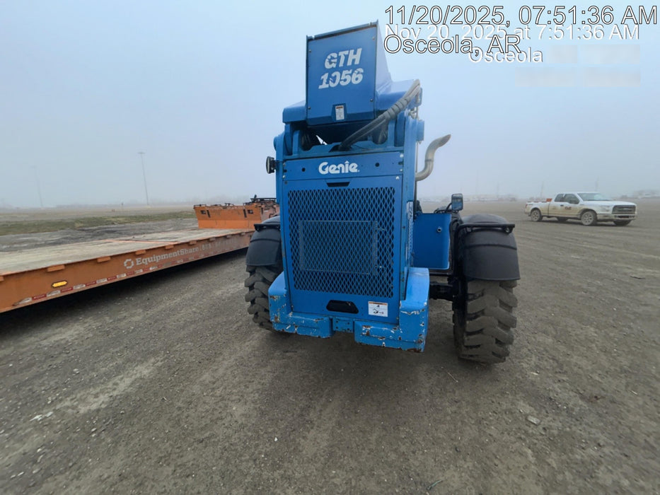 2018 Genie GTH-1056 Genie GTH-1056 w/Enclosed Cab w/HVAC, Work Lights, Solid Tires, Beacon, 60" Carriage and Forks