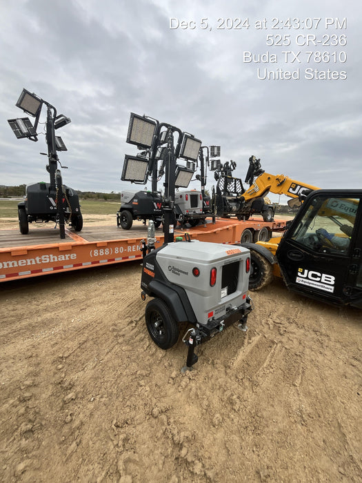 2024 Wacker Neuson LTT4 Diesel, Kohler KDW702, Deep Sea Controller, Auto Start, LED 320W, Bypass Outlet, T3