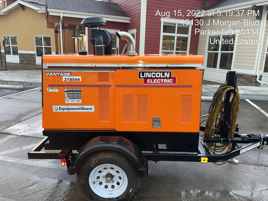 2022 Lincoln Electric Vantage 549X VANTAGE 549X READY-PAK 3