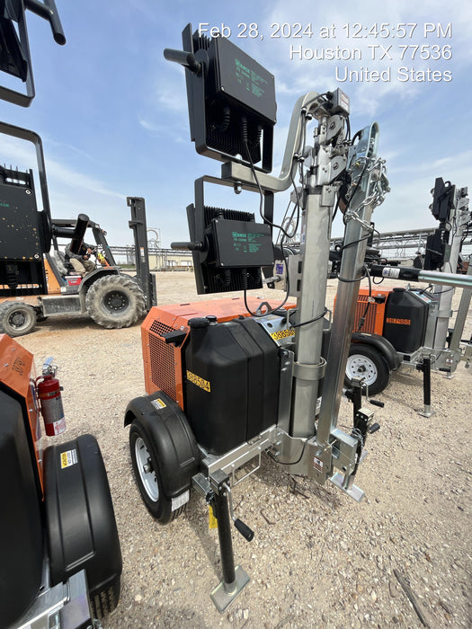 2024 Wanco WLTT-4MM4K Diesel, Deep Sea Controller, Shore Power Plug, Auto Start, (4) 350W LED Floodlights, 4kW Generator, 60 Gal Fuel Tank, 2" Ball, T3