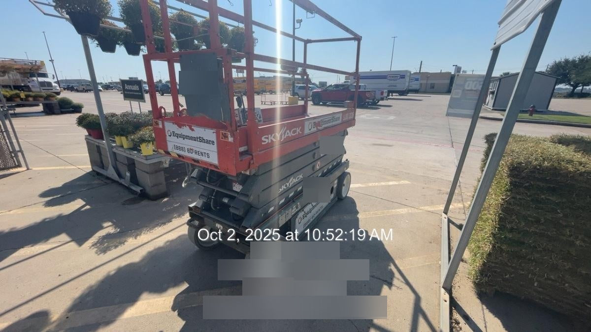 2019 Skyjack SJIII-3226 Standard Options