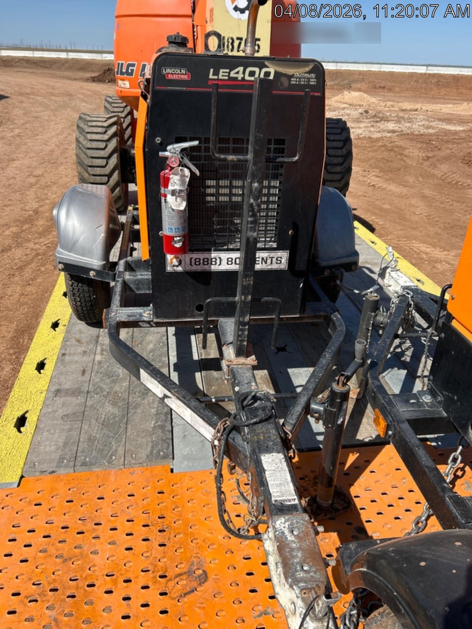2022 Lincoln Electric LE400 Kubota V1505, Trlr, Cable Rack, Light Kit, ES Decals, T3