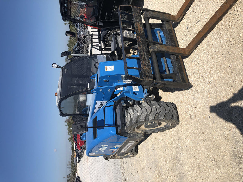 2020 Genie GTH-5519 Cab/Heat/Air, Solid Tires, Work Lights, Beacon, Aux Hydraulics, Back up Alarm
