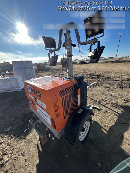 2024 Wanco WLTT-4MM4K Diesel, Deep Sea Controller, Shore Power Plug, Auto Start, (4) 350W LED Floodlights, 4kW Generator, 60 Gal Fuel Tank, 2" Ball, T3