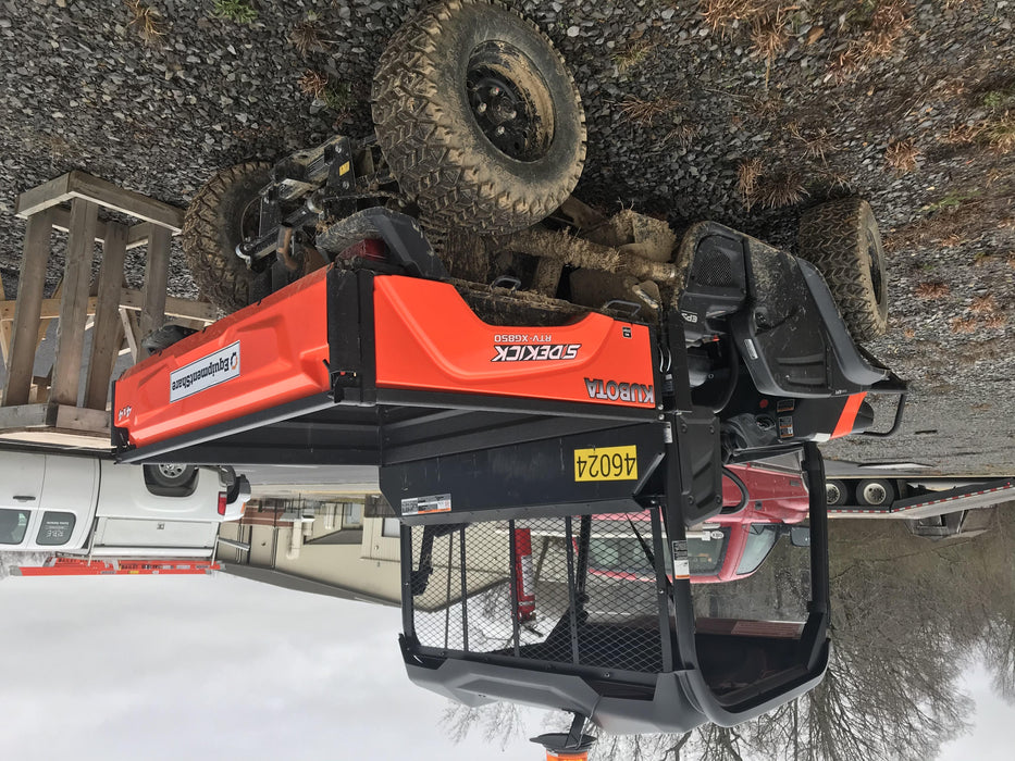 2019 Kubota RTV-XG850WL-H 4wd Utility Cart, Gas, 2 Seat, LED Strobe, Windshield Tempered Glass, Plastic Canopy, Wire Harness Kit, Backup Alarm