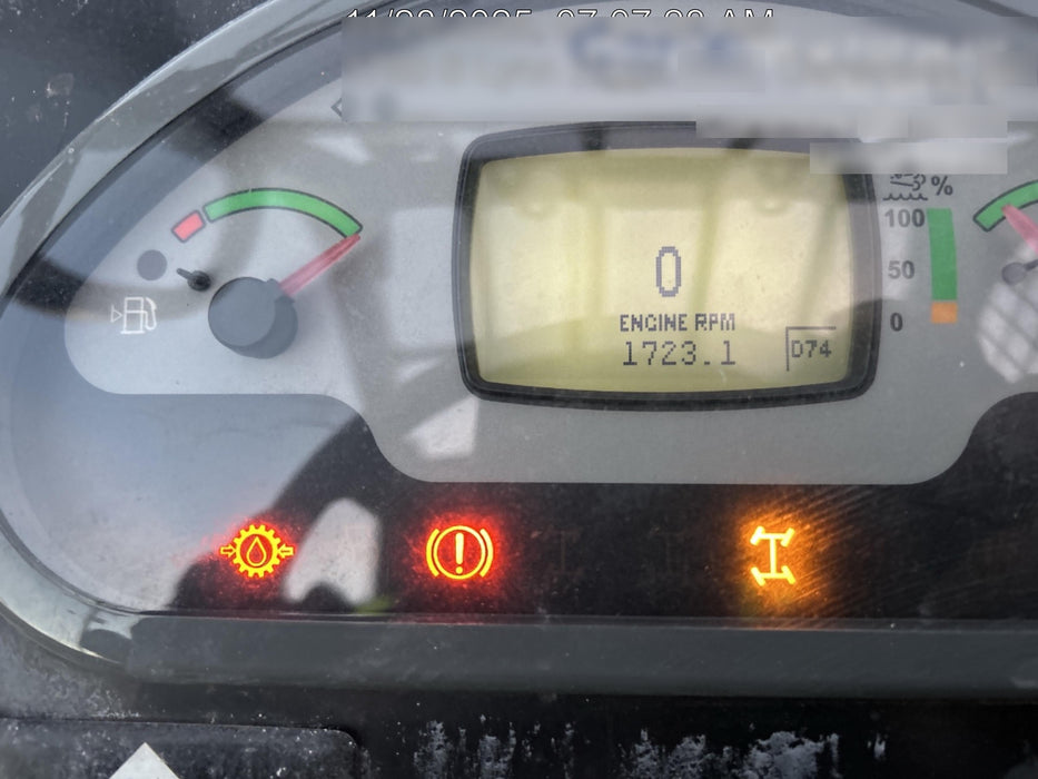 2019 Genie GTH-636 Canopy, Solid RT Tires, LED Work Lights, Beacon 60" QA Carriage, 48" Forks