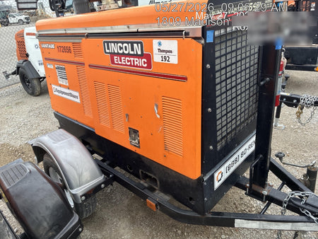 2021 Lincoln Electric Vantage 549X Ready Pak 3, ORANGE (includes trailer, cable rack, fender light kit)