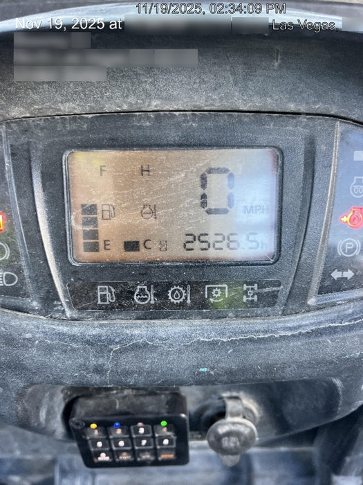 2019 Kubota RTV-X1140W-H 4wd Utility Cart, LED Strobe, Windshield Tempered Glass, Plastic Canopy, Wire Harness Kit, Backup Alarm