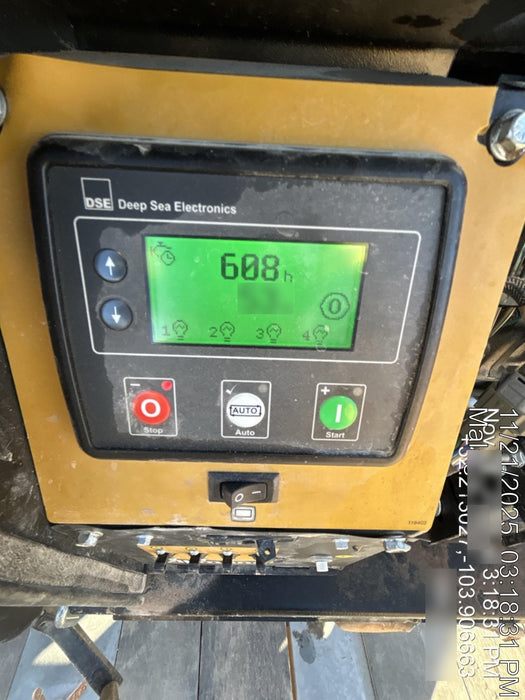 2022 Allmand NLV3GR (4) LED Light Fixture 350W, 23' Vertical Mast, 3kW Prime, Towable, ES Decals, T3