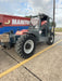 2018 Manitou MTA10055 Manitou MTA 10055 w/Cab/Heat/AC, Work Lights/Strobe, Aux Hyd, Solid Tires, Lift Hook, 66" Carriage, 60" Forks