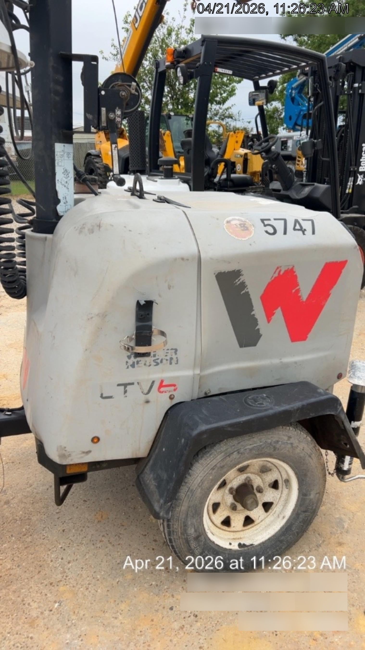 2017 Wacker Neuson LTV6L-MH Wacker Neuson Light Tower