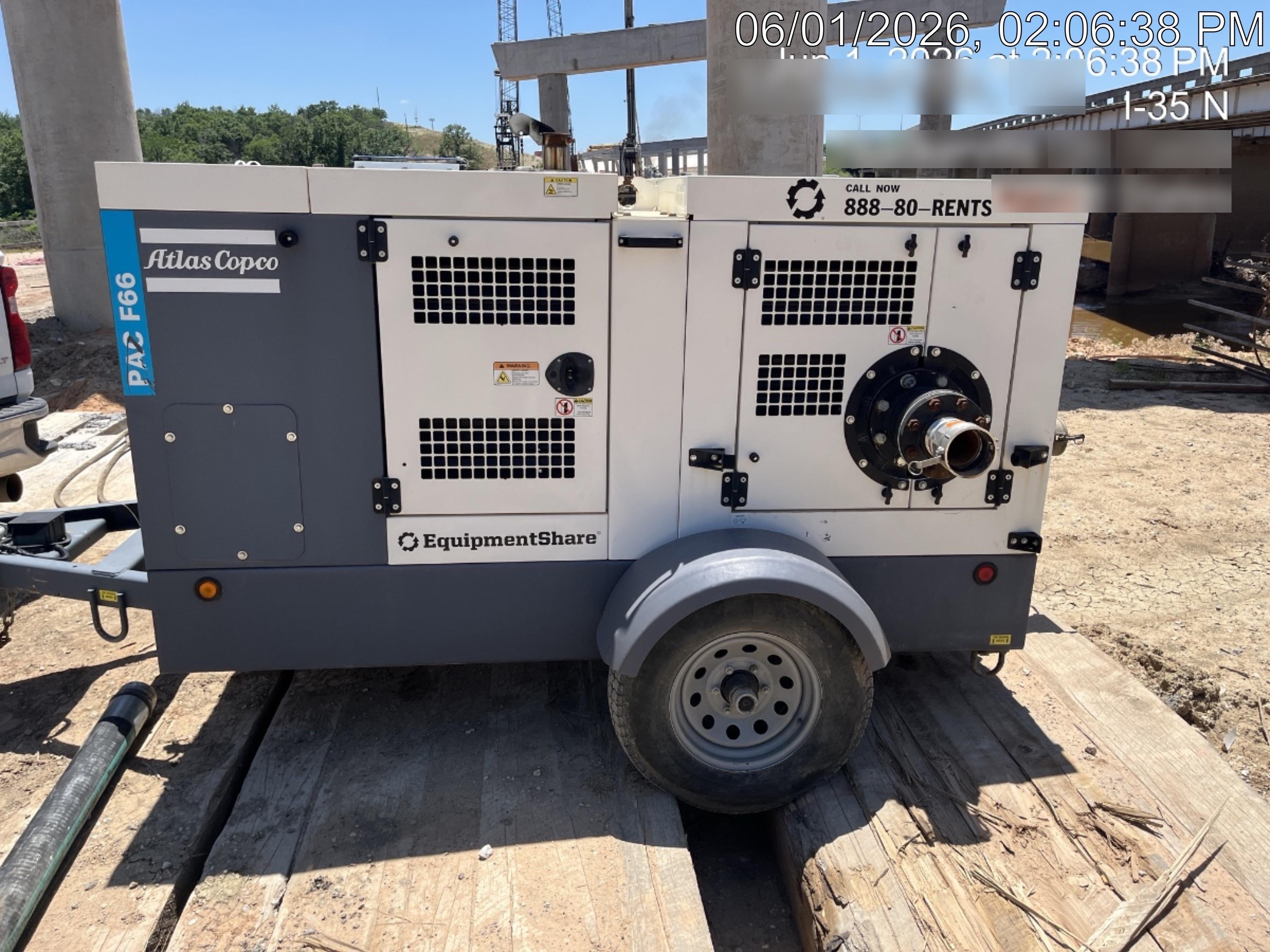 2022 ATLAS COPCO PAC F66 KD-S