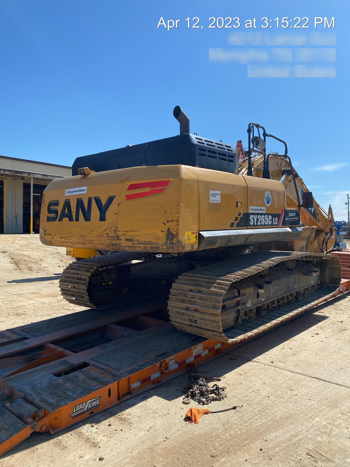Sany SY265C SY265 Tier 4 - Cab,  Bucket