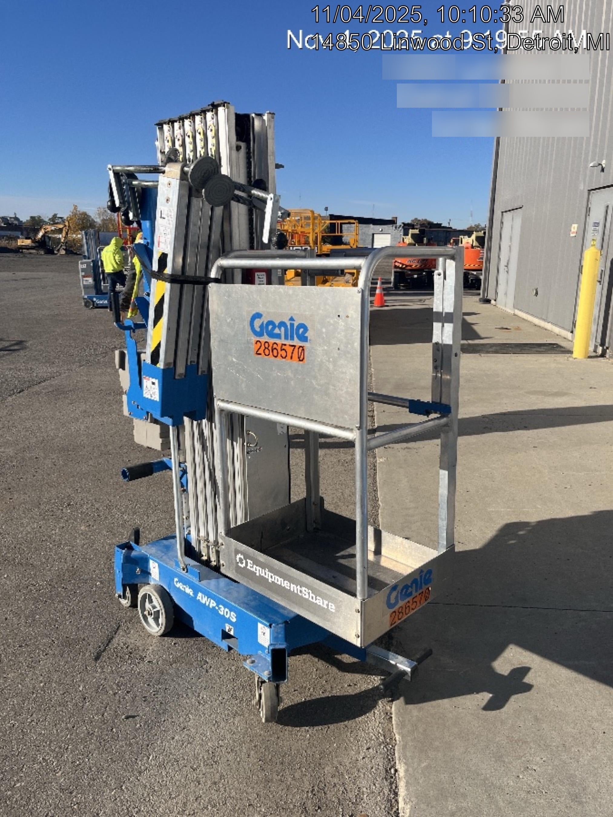 2022 GENIE AWP-30S DC