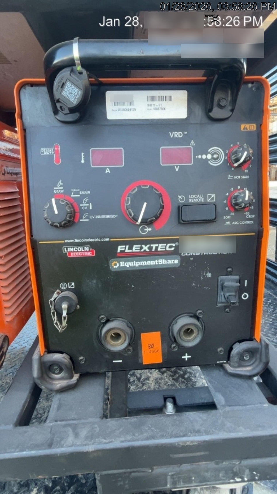 2020 LINCOLN ELECTRIC FLEXTEC 350X