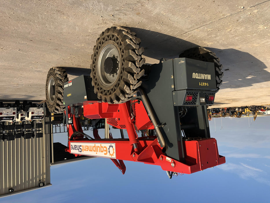 2019 Manitou MTA8044 MTA 8044 - 74 HP T4, Canopy, Worklights/Strobe, Beacon, 66" Carriage, 48" Forks, Solid Tires, Lift Hook, Aux Hydraulics