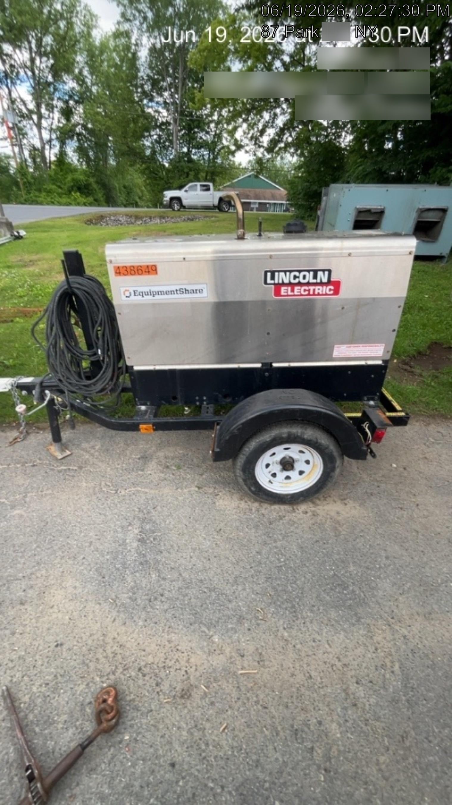 2024 Lincoln Electric LE400 Kubota V1505, Trlr, Cable Rack, Light Kit, ES Decals, T3