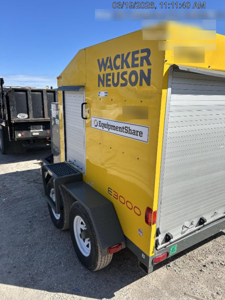 2019 WACKER NEUSON E3000