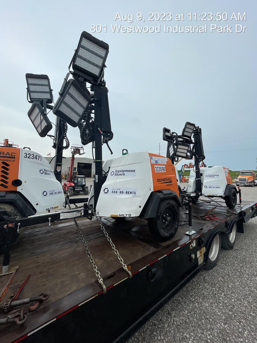 2023 Generac MLT2 Diesel, Flex Switch 120V Input, Powerzone Controller, (4) 320W LED Lights, 4kW Generator, 39.9 Gal Fuel Tank, 2" Ball, T3