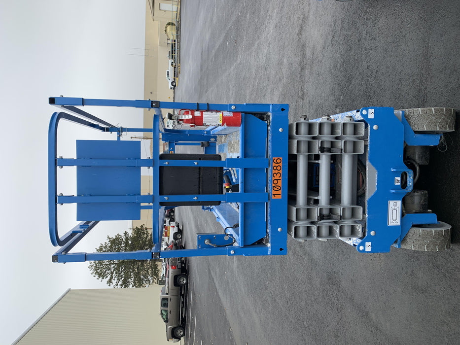 2020 Genie GS-2632 Solid NM Tires, Folding Rails with Half-Height Swing Gate, Beacon, 800W Invertor