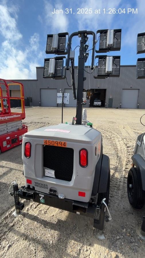 2024 Wacker Neuson LTT4 Diesel, Kohler KDW702, Deep Sea Controller, Auto Start, LED 320W, Bypass Outlet, T3