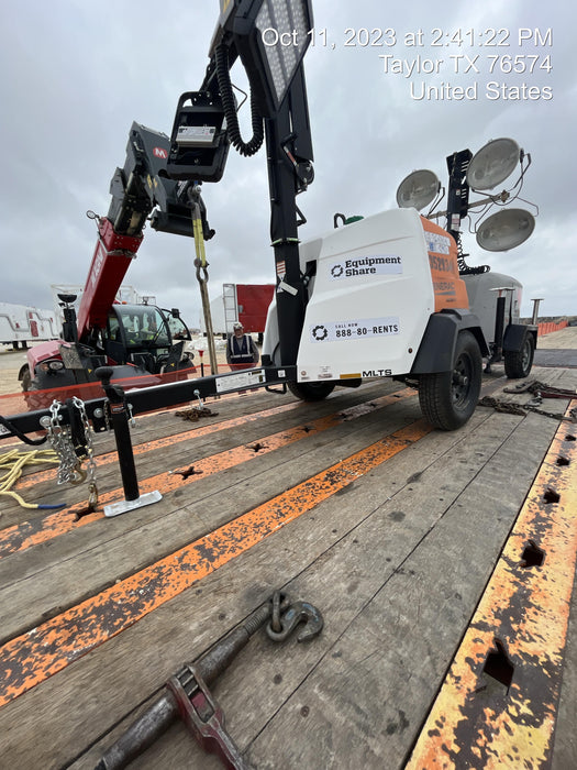 2023 Generac MLT2 Diesel, Flex Switch 120V Input, Powerzone Controller, (4) 320W LED Lights, 4kW Generator, 39.9 Gal Fuel Tank, 2" Ball, T3