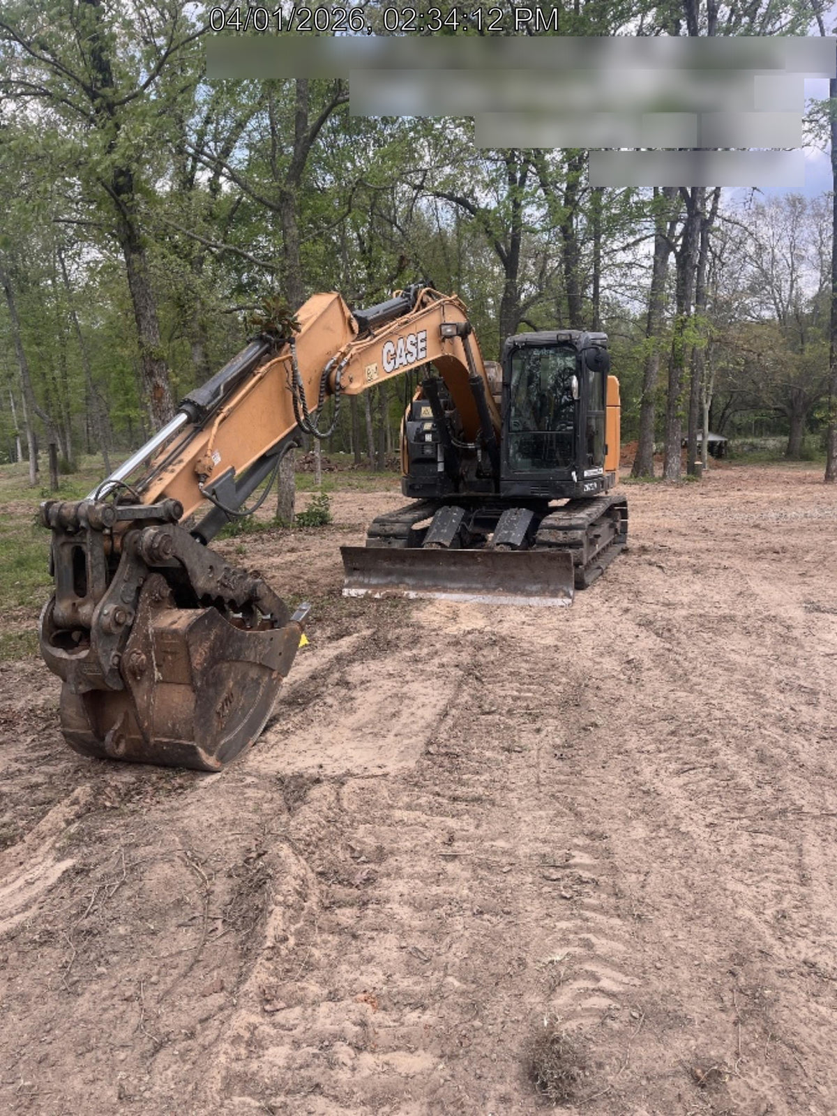 2022 CASE CX145D SR
