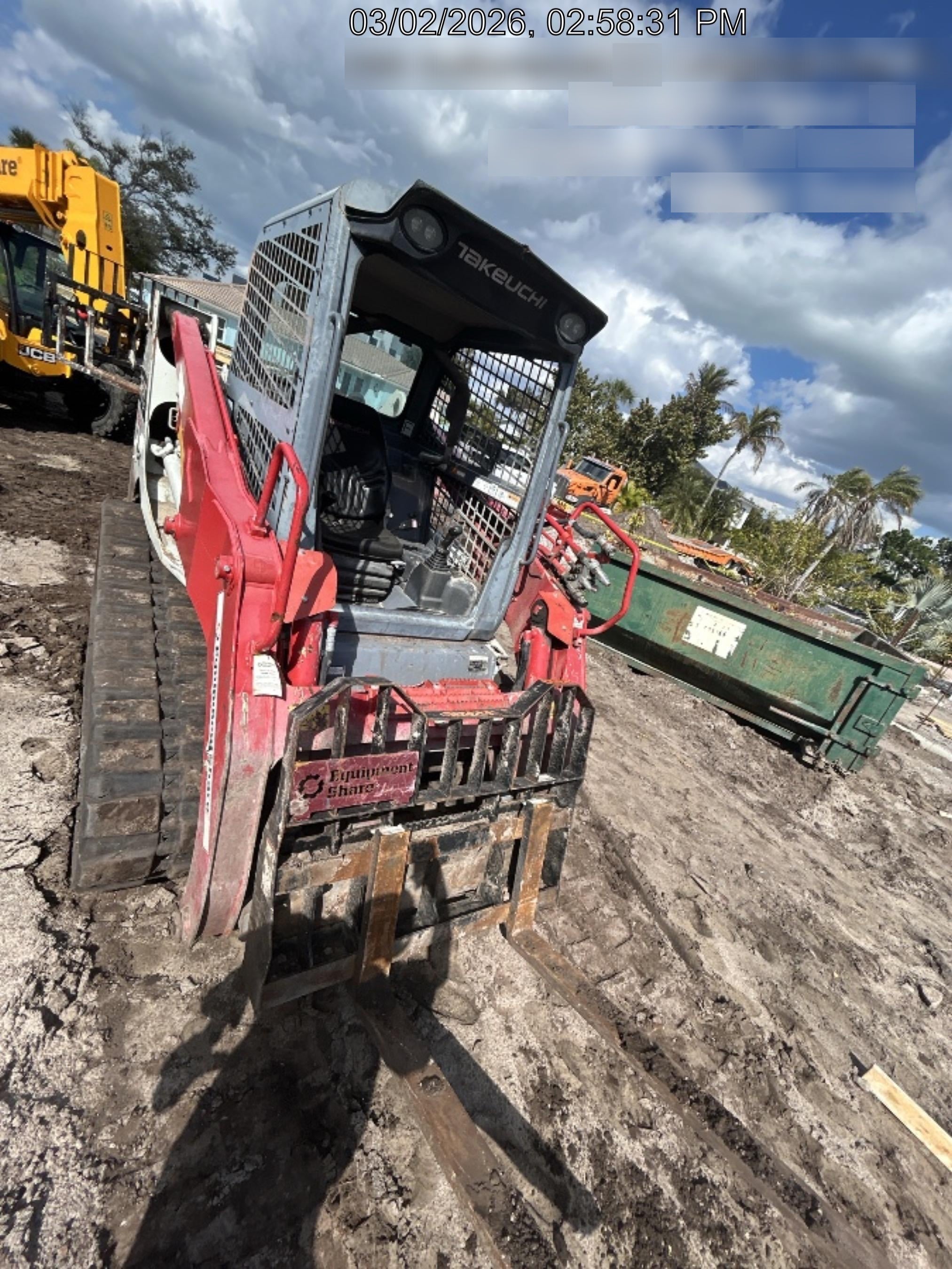 2025 TAKEUCHI 80" Smooth Bucket - Takeuchi