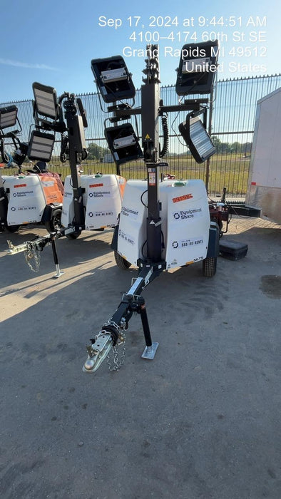 2024 Generac MLT2 Diesel, Flex Switch 120V Input, Powerzone Controller, 
(4) 320W LED Lights, 4kW Generator, 39.9 Gal Fuel Tank, 2" Ball, T3