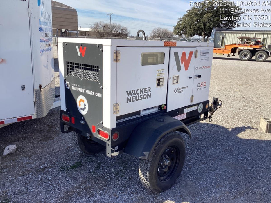 2022 WACKER NEUSON G25