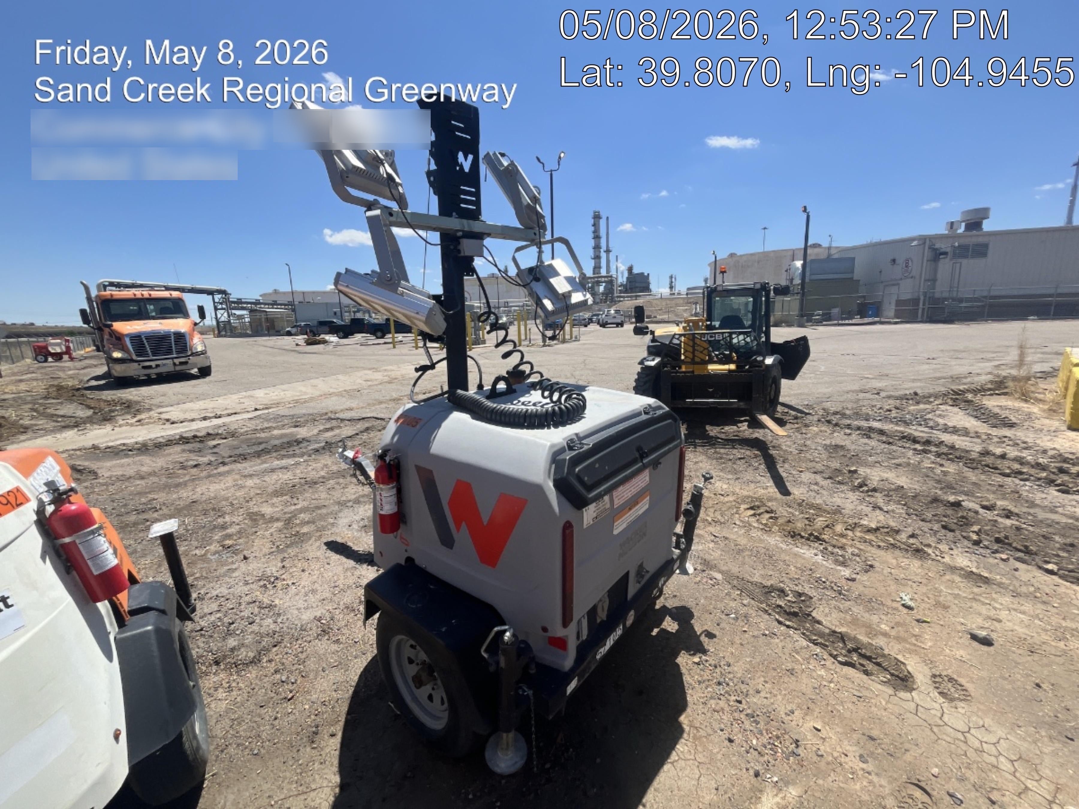 2019 Wacker Neuson LTV6K-LED Standard LED Towable Light Tower w/None