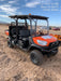 2022 Kubota RTV-X1140W-H Plastic Canopy, Windshield Acrylic Clear, LED Strobe Light, Wire Harness Kit, Back up Alarm