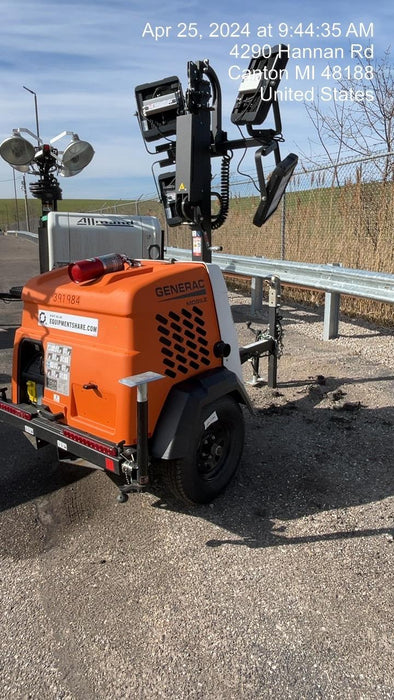 2024 Generac MLT2 Diesel, Flex Switch 120V Input, Powerzone Controller, 
(4) 320W LED Lights, 4kW Generator, 39.9 Gal Fuel Tank, 2" Ball, T3