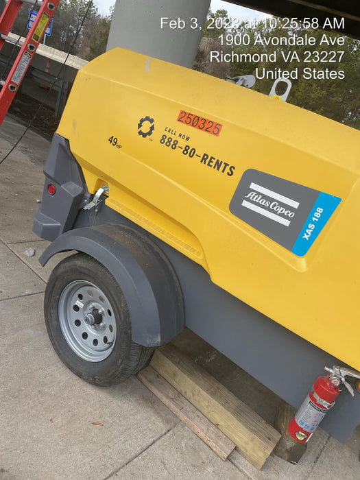 2022 ATLAS COPCO XAS188 CWK