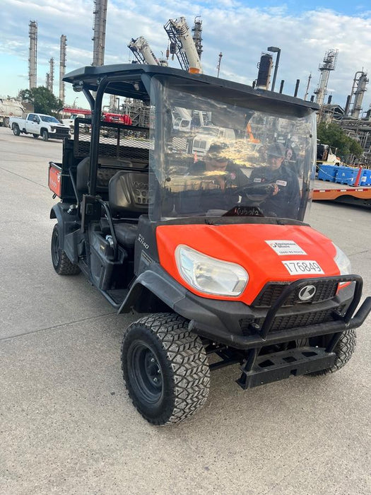 2022 Kubota RTV-X1140W-H Plastic Canopy, Windshield Acrylic Clear, LED Strobe Light, Wire Harness Kit, Back up Alarm