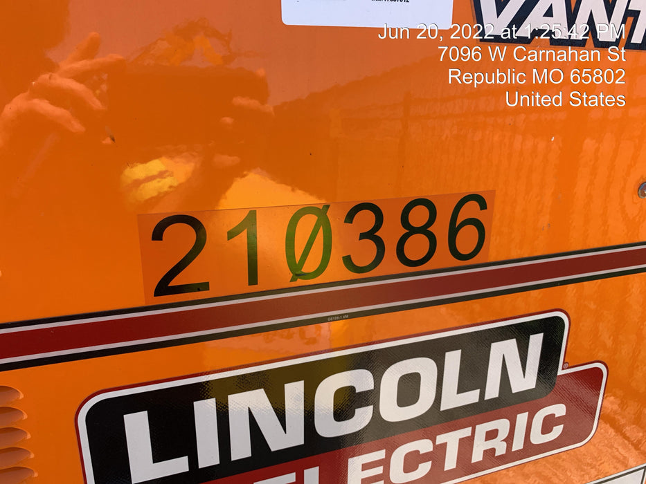 2022 Lincoln Electric Vantage 549X VANTAGE 549X READY-PAK 3