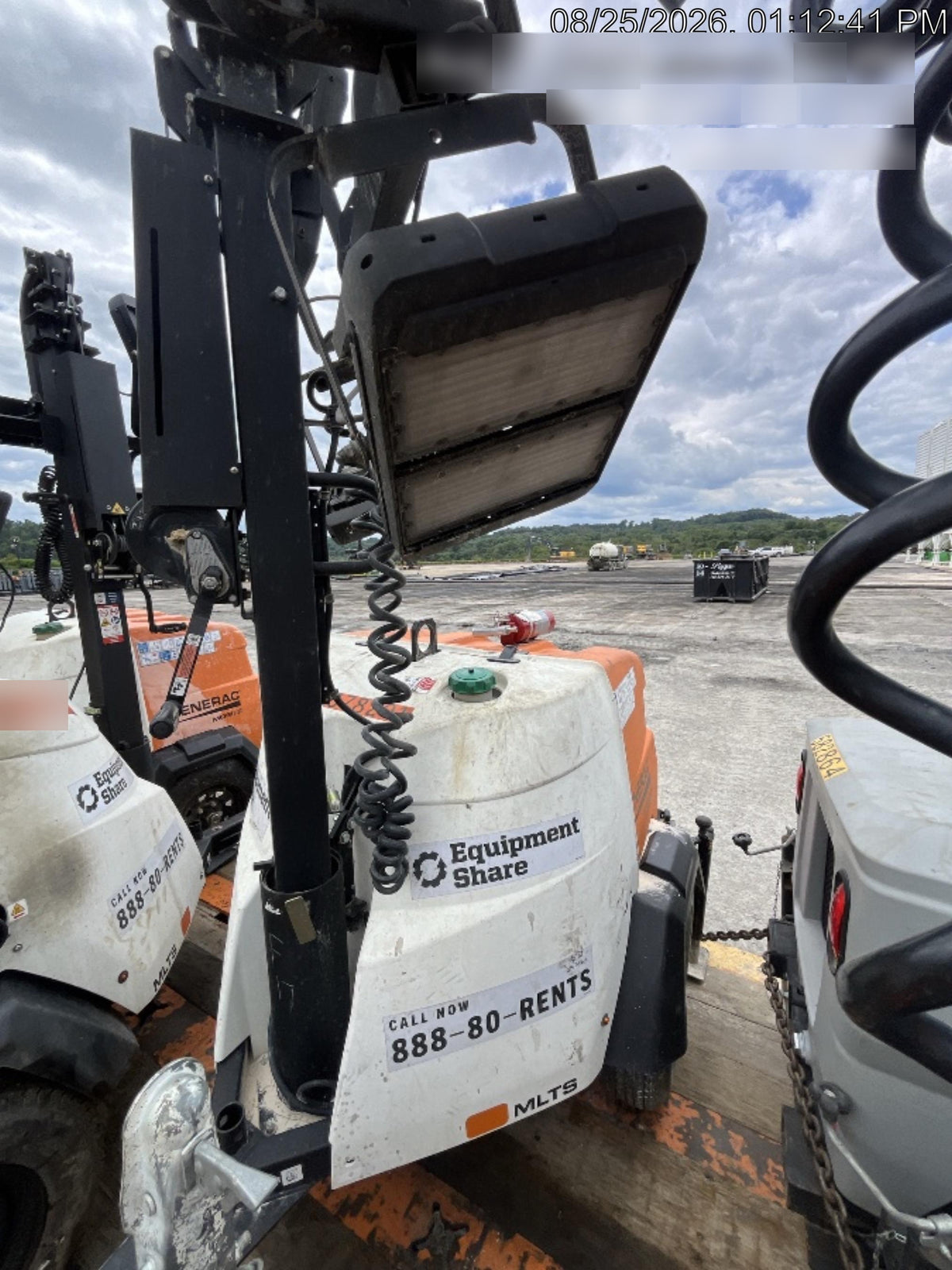 2023 Generac MLT2 Diesel, Flex Switch 120V Input, Powerzone Controller, (4) 320W LED Lights, 4kW Generator, 39.9 Gal Fuel Tank, 2" Ball, T3