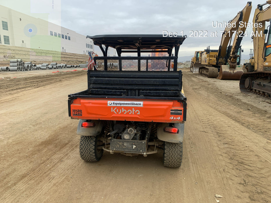 2021 Kubota RTV-X1140W-H Plastic Canopy, Windshield Acrylic Clear, LED Strobe Light, Wire Harness Kit, Back up Alarm