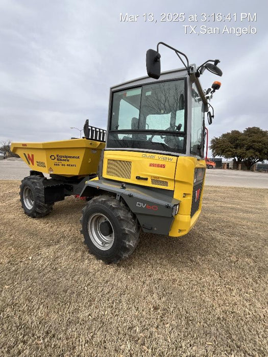 2025 WACKER NEUSON DV604 Cab Standard Tires