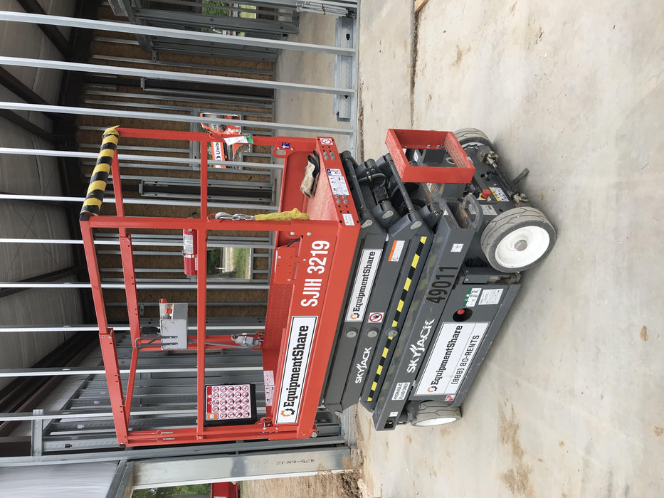 2019 Skyjack SJIII-3219 Standard Options, Trojan Batteries